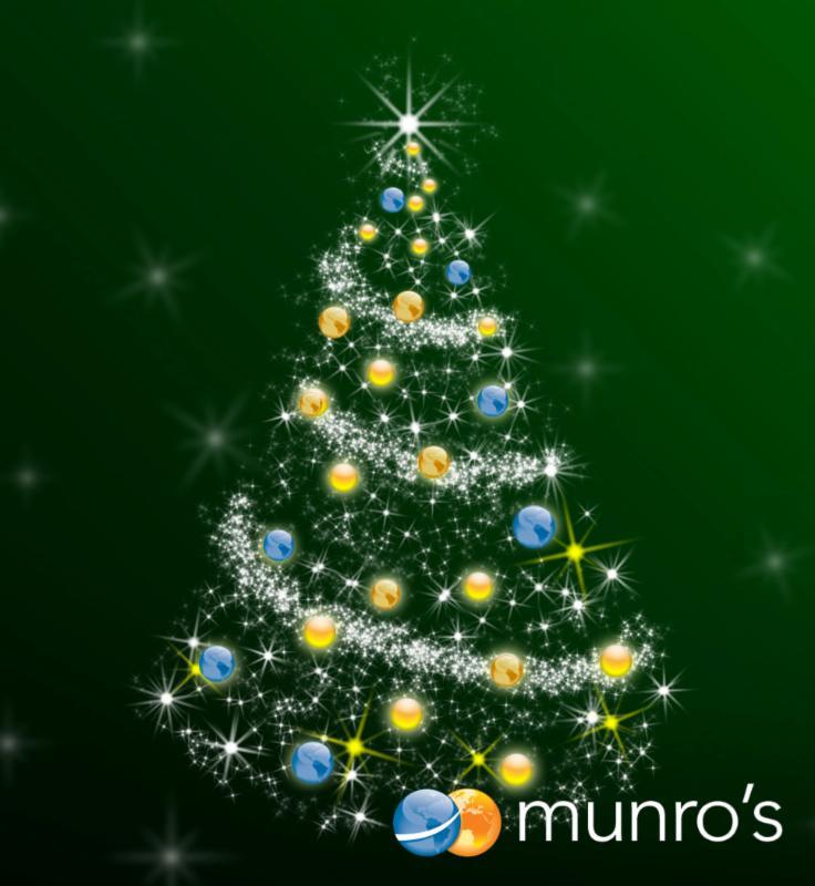 Merry Christmas from all at Munro's Travel