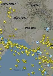 Cancellation of flights due to Pakistani & Indian Airspace Closure 